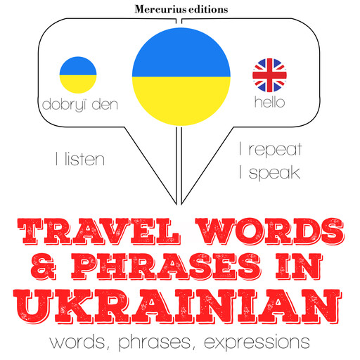 Travel words and phrases in Ukrainian, JM Gardner