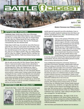 Battle Digest: Shiloh, Michael E. Haskew