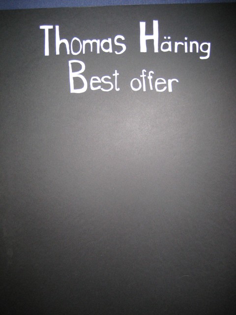 Best offer, Thomas Häring