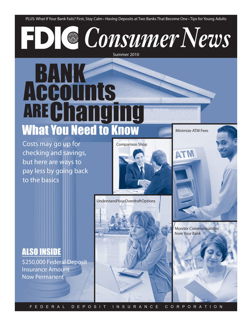 Bank Accounts Are Changing, Federal Deposit Insurance Corporation