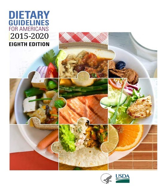 Dietary Guidelines for Americans 2015–2020, U.S.Department of Agriculture, Human Services, U.S. Department of Health