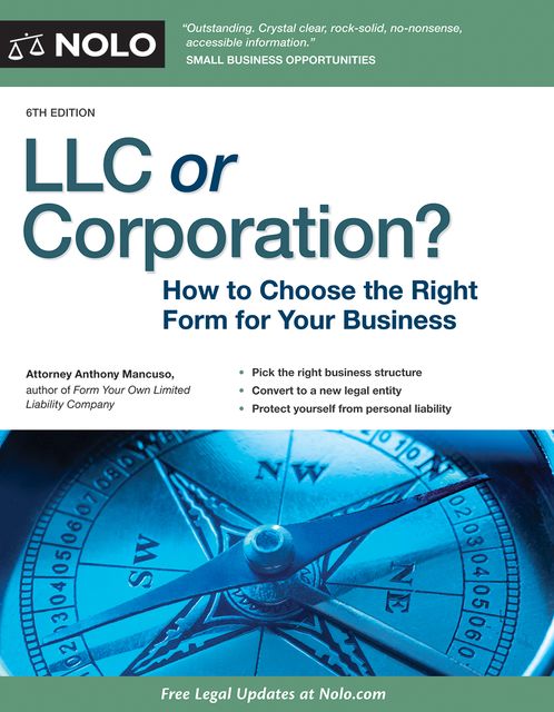 LLC or Corporation?, Anthony Mancuso