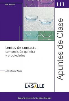 Lentes de contacto: composición química y propiedades, Lucy Rivera Rojas