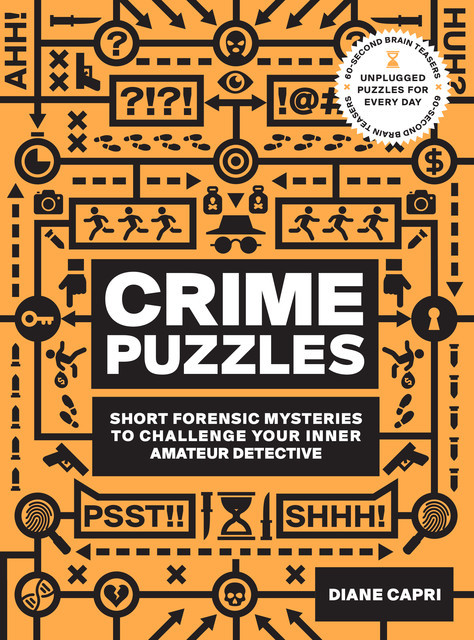 60-Second Brain Teasers Crime Puzzles, Diane Capri