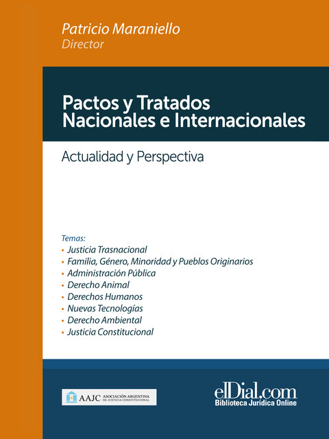 Pactos y Tratados Nacionales e Internacionales, Patricio Maraniello