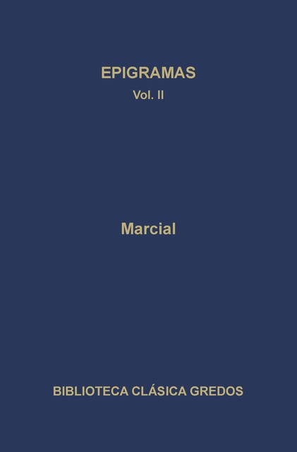 Epigramas II, Marcial