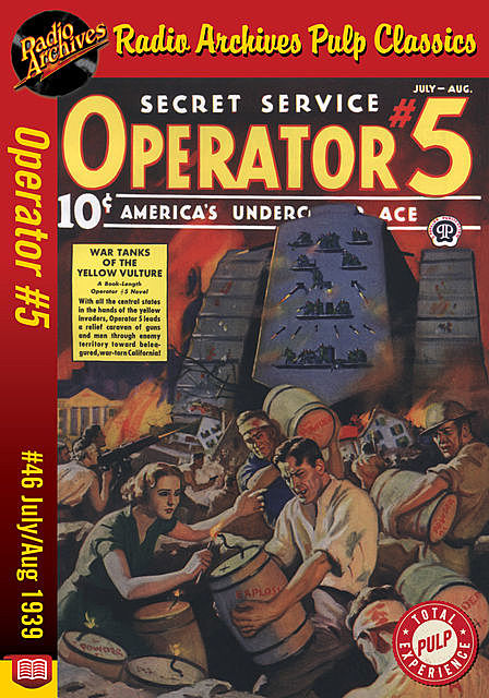 Operator #5 eBook #46 War Tanks of the Y, Curtis Steele