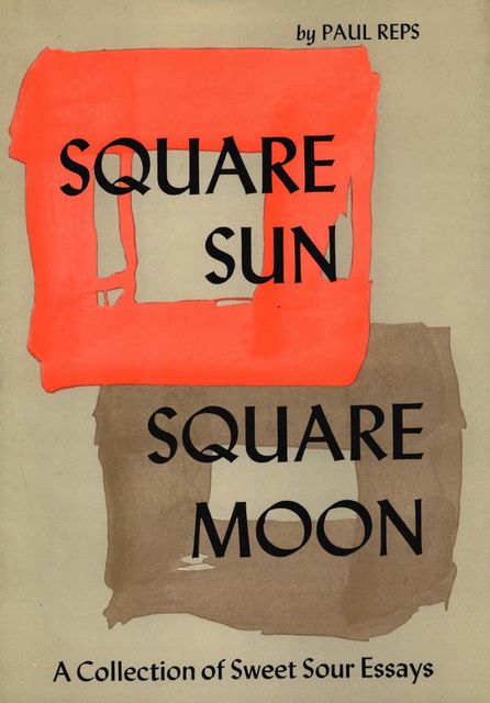 Square Sun Square Moon, Paul Reps