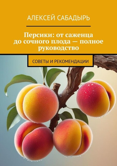 Персики: от саженца до сочного плода — полное руководство. Советы и рекомендации, Алексей Сабадырь