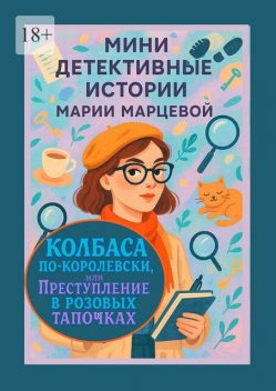 Мини детективные истории Марии Марцевой. Колбаса по-королевски, или Преступление в розовых тапочках.. 10 иронических историй о любви, преступлениях и тайнах повседневности, Мария Марцева