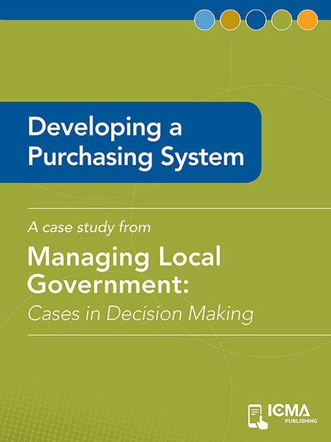 Developing a Purchasing System, James M.Banovetz, Keith A.Schildt