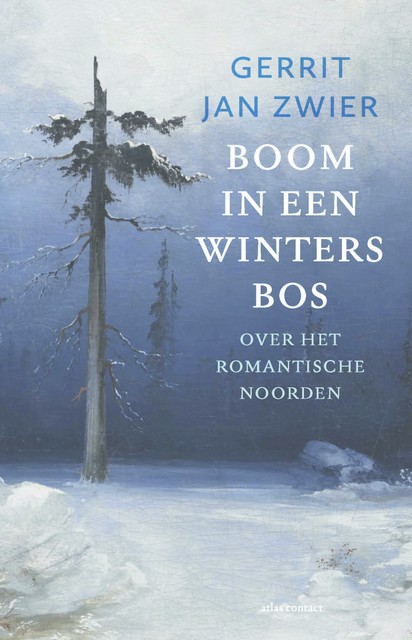Boom in een winters bos, Gerrit Jan Zwier