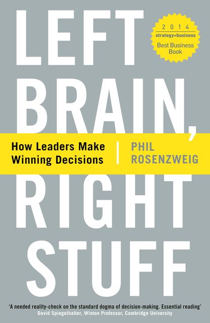Left Brain, Right Stuff, Phil Rosenzweig