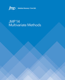 JMP 14 Multivariate Methods, SAS Institute