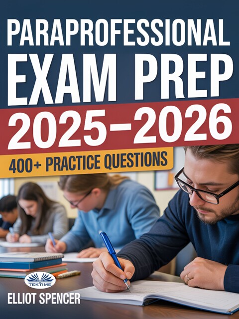 ParaProfessional Exam Prep 2025–2026-Study Guide With 400+ Practice Tests, Full-Length Exams, Strategies & Tips To Pass On Your First Try, Elliot Spencer