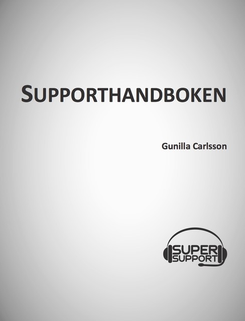 Supporthandboken, Gunilla Carlsson