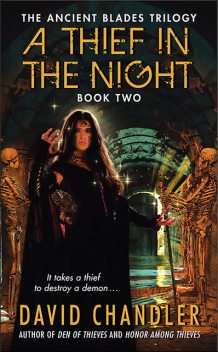 A Thief in the Night (Ancient Blades Trilogy, Book 2), David Chandler
