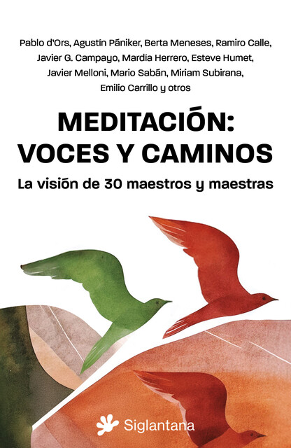 Meditación: voces y caminos, Pablo d'Ors, Ramiro Calle, Mario Saban, Javier García Campayo, Denkō Mesa, Mardía Herrero, Xavier Melloni