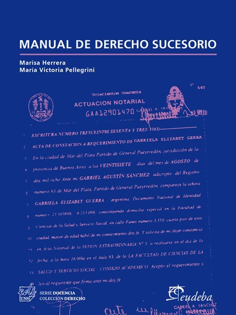 Manual de derecho sucesorio, Marisa Herrera, María Victoria Pellegrini