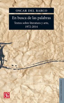 En busca de las palabras, Óscar del Barco