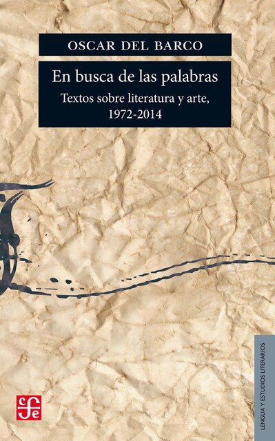 En busca de las palabras, Óscar del Barco
