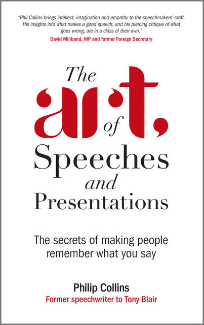 The Art of Speeches and Presentations, Philip Collins