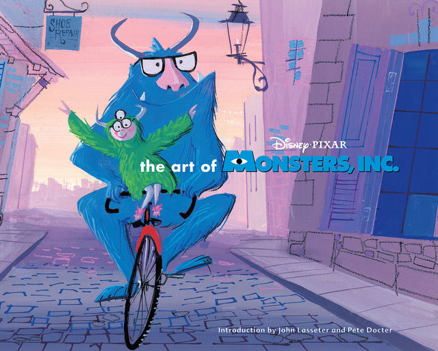 The Art of Monster, Inc, John Lasseter, Pete Docter