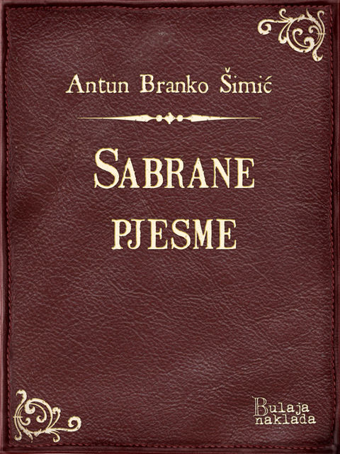 Sabrane pjesme, Antun Branko Šimić