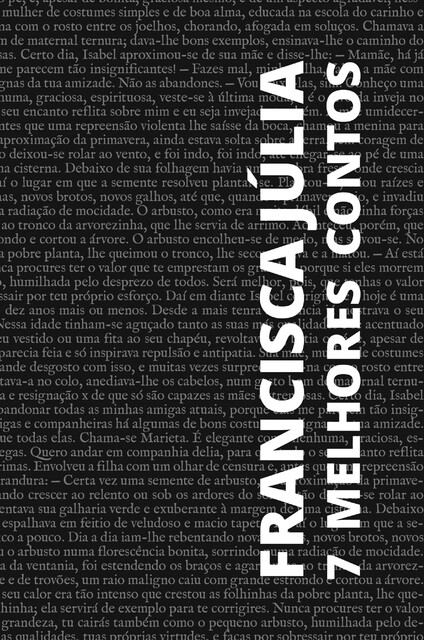 7 melhores contos de Francisca Júlia, August Nemo, Francisca Júlia