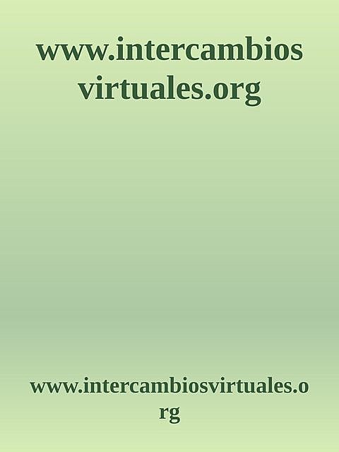 www.intercambiosvirtuales.org, www. intercambiosvirtuales. org