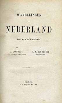 Wandelingen door Nederland met pen en potlood. Deel 3, Jacobus Craandijk