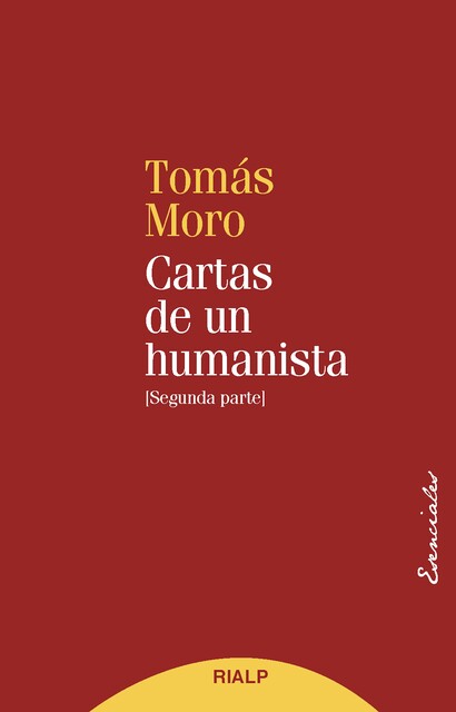 Cartas de un humanista (II), Santo Tomás Moro