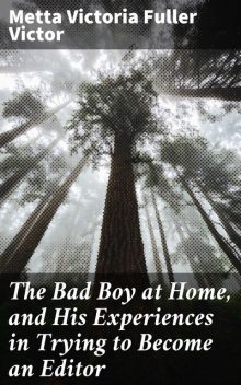 The Bad Boy at Home, and His Experiences in Trying to Become an Editor, Metta Victoria Fuller Victor