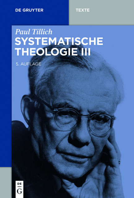 Systematische Theologie III, Paul Tillich