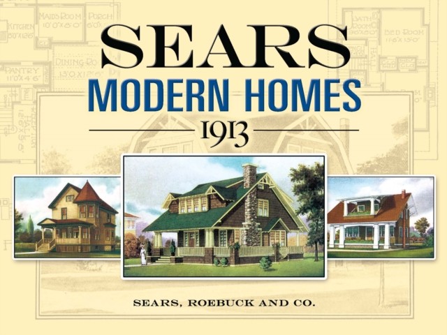 Sears Modern Homes, 1913, Co., Roebuck, Sears