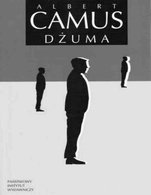 Dzuma, Albert Camus