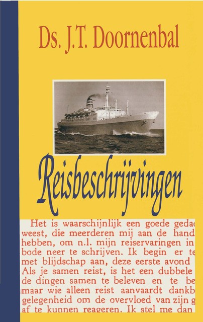 Reisbeschrijvingen, J.T. Doornenbal