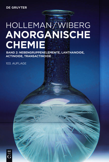 Nebengruppenelemente, Lanthanoide, Actinoide, Transactinoide, Wiberg Holleman