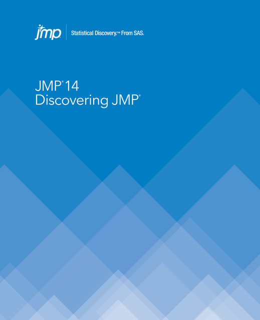 Discovering JMP 13, SAS Institute Inc.