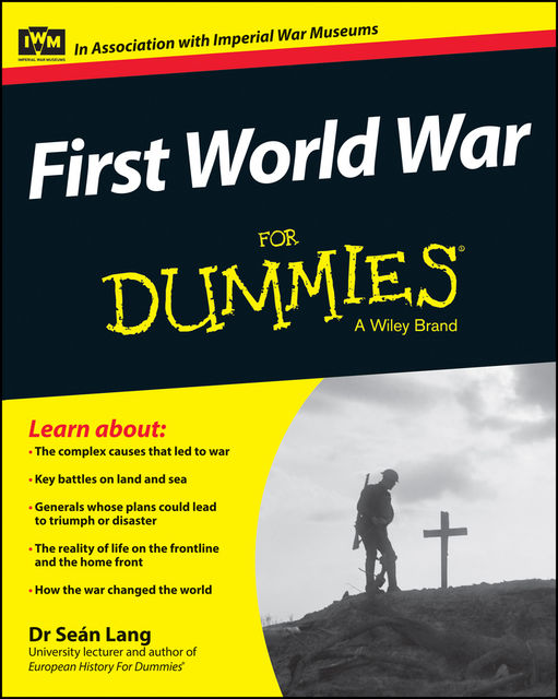 First World War For Dummies, Seán Lang