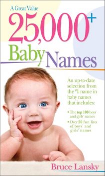 25,000+ Baby Names, Bruce Lansky
