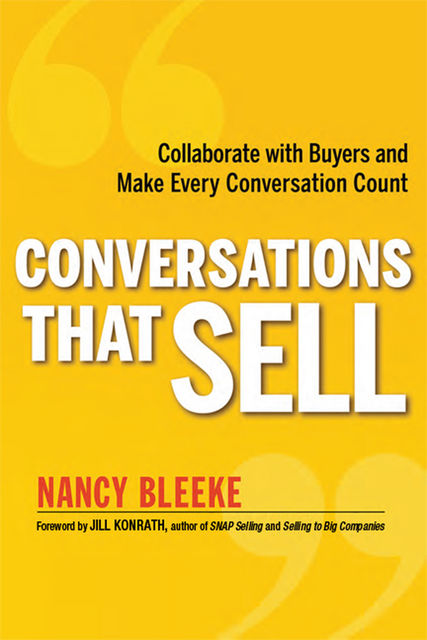 Conversations That Sell, Nancy Bleeke