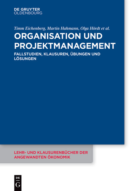 Organisation und Projektmanagement, Maren Luther, Martin Hahmann, Olga Hördt, Thomas Stelzer-Rothe, Timm Eichenberg