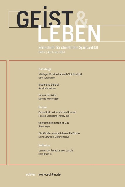 Geist & Leben 2/2021, Echter Verlag