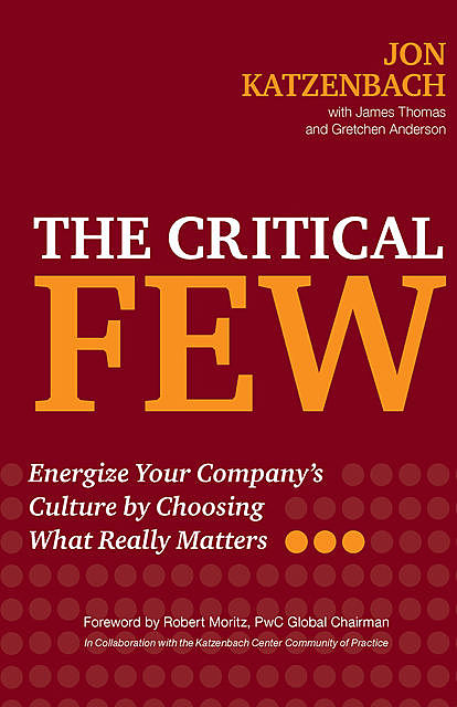 The Critical Few, Jon R.Katzenbach, James Thomas, Gretchen Anderson