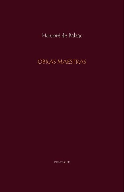 Obras Maestras, Balzac