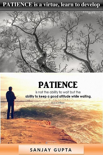 PATIENCE is a virtue, learn to develop patience, Sanjay Gupta