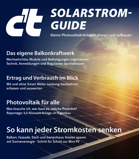 c't Solarstrom-Guide 2023, c't-Redaktion