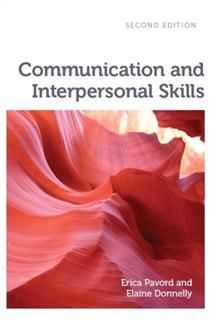 Communication and Interpersonal Skills, Erica Pavord