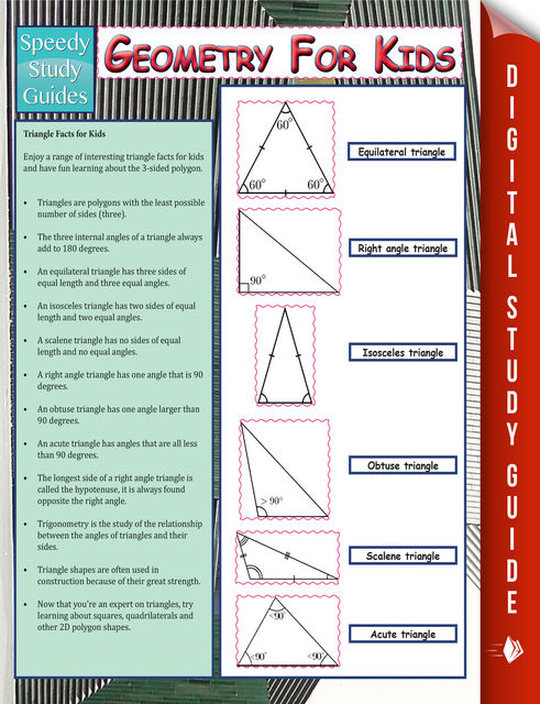 Geometry For Kids (Speedy Study Guide), Speedy Publishing
